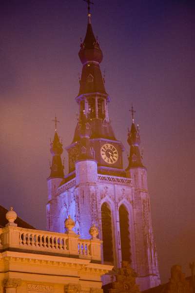 FH_071216_E54908.jpg - Kortrijk Vuurspektakel 16-12-2007 (St Maartenskerk)