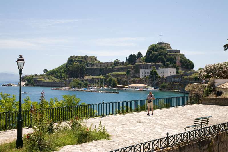 FH_0806_328_5955.jpg - Kérkyra (Corfu City) - The old fortress - Port of Mandráki