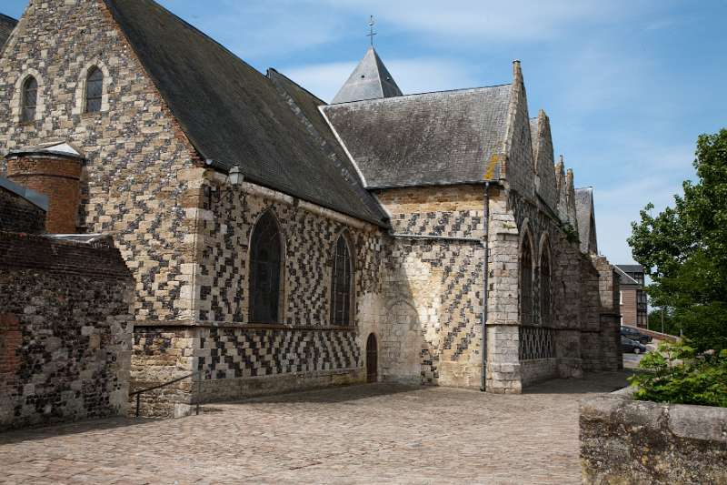 149FH_100609_13877.jpg - Baie de Somme - Saint-Valery-sur-Somme - Eglise Saint Martin