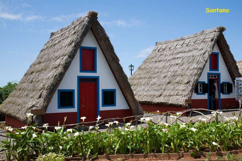 Madeira_146.JPG - Madeira - Santana - Casas de Colmo